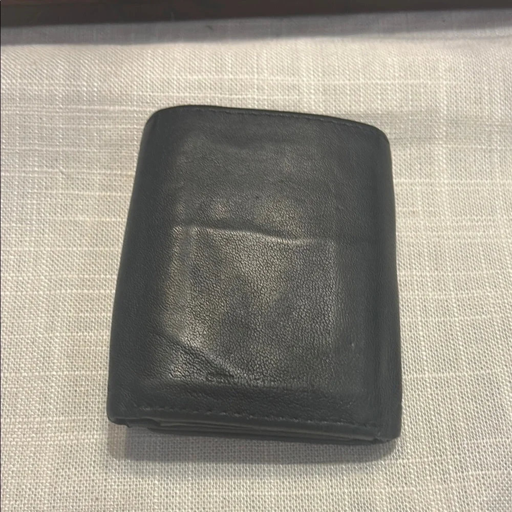 💥 2/$10 True Religion Black Tri fold Wallet RFID Protection